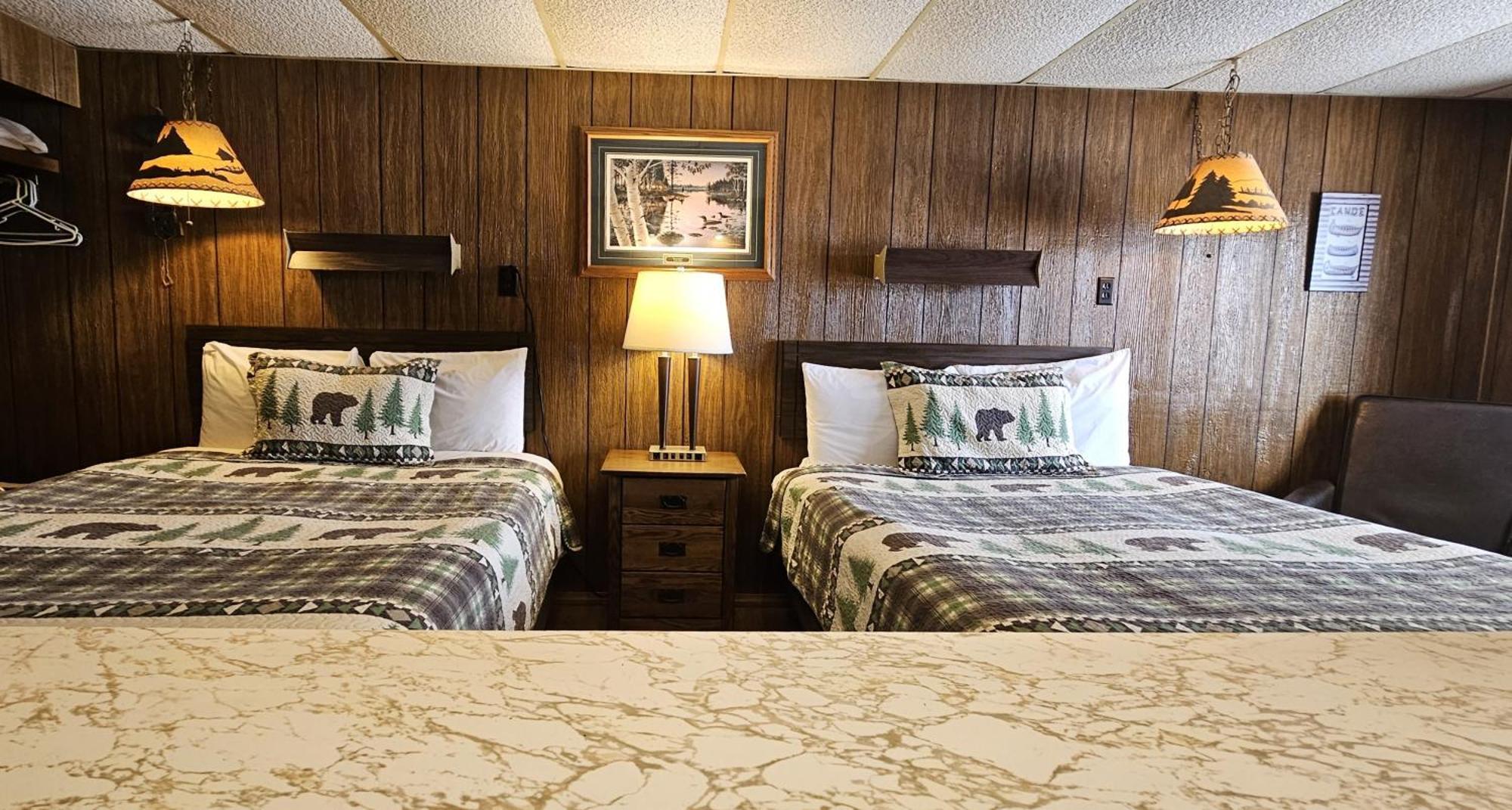 Lakeshore Motel Ice Lake Iron River Buitenkant foto
